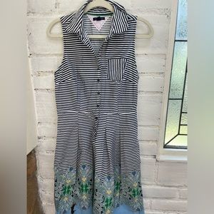 Tommy Hilfiger stripped a line dress size medium